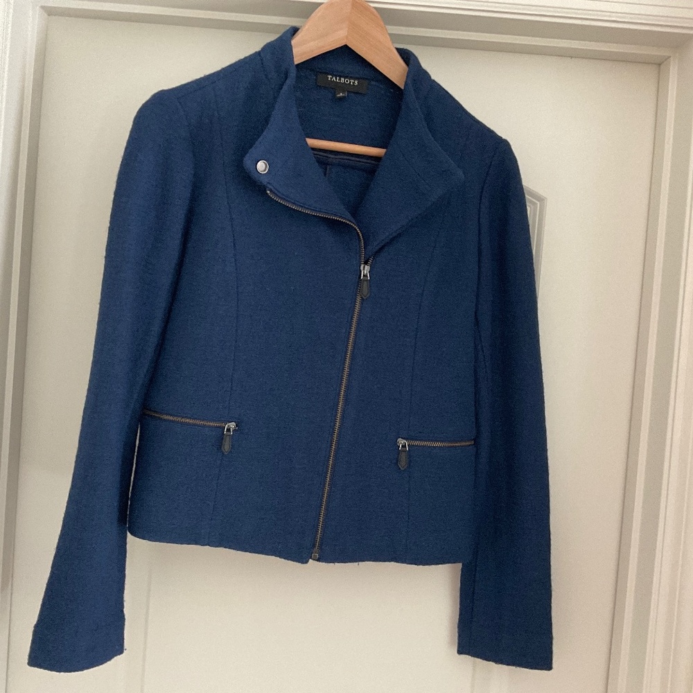 Blue Sweater jacket